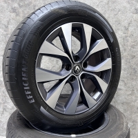 17 inch originele velgen + zomerbanden Renault Captur 2111R 9043R