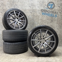 18 inch originele C63 AMG velgen + zomerbanden Mercedes C klasse C63 A2054010401 A2054010301