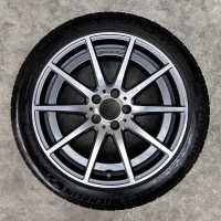 18 inch originele C63 AMG velgen + zomerbanden Mercedes C klasse C63 A2054010401 A2054010301