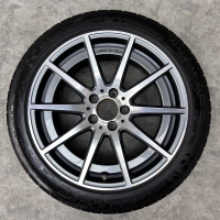 18 inch originele C63 AMG velgen + zomerbanden Mercedes C klasse C63 A2054010401 A2054010301