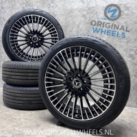 20 inch originele AMG velgen + Continental zomerbanden Mercedes EQA EQBA 2434010600 set 2