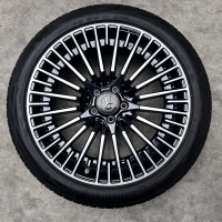 20 inch originele AMG velgen + Continental zomerbanden Mercedes EQA EQBA 2434010600 set 2