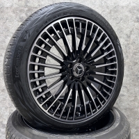 20 inch originele AMG velgen + Continental zomerbanden Mercedes EQA EQBA 2434010600 set 2