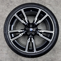 22 inch originele velgen + zomerbanden BMW X5 X6 G05 G06 747 M 6856025 6856026