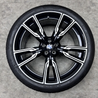 22 inch originele velgen + zomerbanden BMW X5 X6 G05 G06 747 M 6856025 6856026