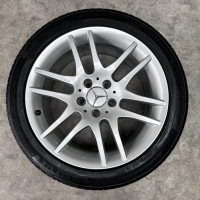 17 inch originele velgen + zomerbanden Mercedes CLK A1774013102 A1774013002