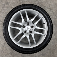 17 inch originele velgen + zomerbanden Mercedes CLK A1774013102 A1774013002
