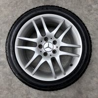 17 inch originele velgen + zomerbanden Mercedes CLK A1774013102 A1774013002