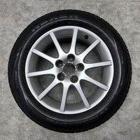 16 inch originele velgen + zomerbanden SAAB 9-5 / 9-3 4909156