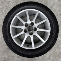 16 inch originele velgen + zomerbanden SAAB 9-5 / 9-3 4909156