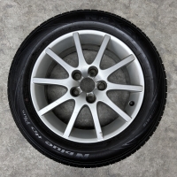 16 inch originele velgen + zomerbanden SAAB 9-5 / 9-3 4909156