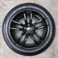 18 inch originele velgen + winterbanden BMW 5 serie G30 G31 style 662 8093915 set 2