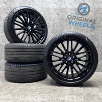 19 inch originele velgen + zomerbanden BMW 3 serie G20 G21 style 635 5A2A390 /&nbsp;5A2A399