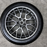 20 inch originele spider velgen + zomerbanden Porsche Macan 95B601025BP | 95B601025BG