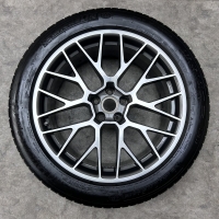 20 inch originele spider velgen + zomerbanden Porsche Macan 95B601025BP | 95B601025BG