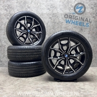 19 inch originele velgen + zomerbanden BMW X3 X4 style 887 M