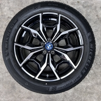 19 inch originele velgen + zomerbanden BMW X3 X4 style 887 M