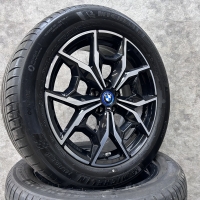 19 inch originele velgen + zomerbanden BMW X3 X4 style 887 M