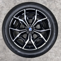 19 inch originele velgen + zomerbanden BMW X3 X4 style 887 M