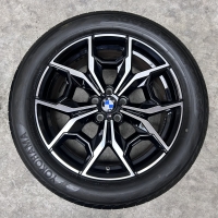 19 inch originele velgen + zomerbanden BMW X3 X4 style 887 M