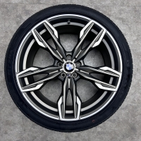 21 inch originele velgen + zomerbanden BMW X3 X4 style 718 8053455 | 8053456