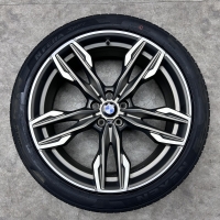 21 inch originele velgen + zomerbanden BMW X3 X4 style 718 8053455 | 8053456
