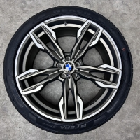 21 inch originele velgen + zomerbanden BMW X3 X4 style 718 8053455 | 8053456