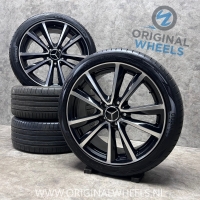 18 inch originele velgen + zomerbanden Mercedes A B C klasse CLA A2464010600