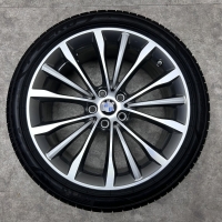 19 inch originele velgen + zomerbanden BMW 5 serie G30 G31 style 663 6873942 | 6874438