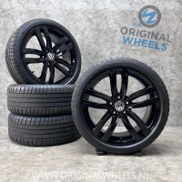 18 inch originele Durban velgen + zomerbanden VW Golf 7 5G0601025DH zwart