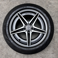 19 inch originele  AMG velgen + zomerbanden Mercedes EQC A2934011300&nbsp;A2934010200