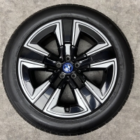 19 inch originele velgen + zomerbanden BMW IX3 G08 styling 842 6895627