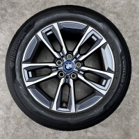 17 inch originele style 834 M velgen + zomerbanden BMW 2 serie Active Tourer U06 6891175