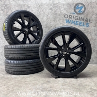 18 inch originele Misano velgen + zomerbanden VW t-cross | Taigo zwart 2G7601025G DEMO