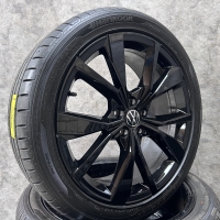 18 inch originele Misano velgen + zomerbanden VW t-cross | Taigo zwart 2G7601025G DEMO