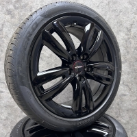 17 inch originele JCW velgen + zomerbanden Mini Cooper One JCW 501 6856057 set 2
