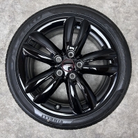 17 inch originele JCW velgen + zomerbanden Mini Cooper One JCW 501 6856057 set 2