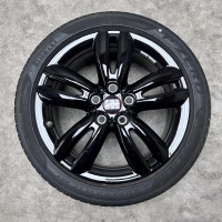17 inch originele JCW velgen + zomerbanden Mini Cooper One JCW 501 6856057 set 2