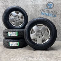15 inch Globecar velgen + zomerbanden Ford Transit Custom