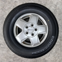 15 inch Globecar velgen + zomerbanden Ford Transit Custom