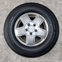 15 inch Globecar velgen + zomerbanden Ford Transit Custom