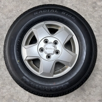 15 inch Globecar velgen + zomerbanden Ford Transit Custom