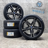 18 inch originele M velgen + winterbanden BMW 3 4 serie style 848 M 8746631 | 8746632