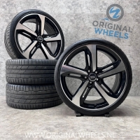 21 inch originele performance velgen + zomerbanden Audi A6 S6 4G0601025CN