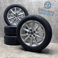 17 inch originele velgen + all season banden Mazda 6 9965 07 7570