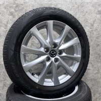17 inch originele velgen + all season banden Mazda 6 9965 07 7570