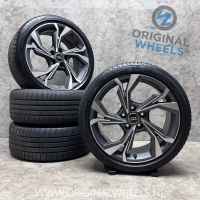 18 inch originele velgen + zomerbanden Audi A3 S3 8Y 8Y0601025H set 3