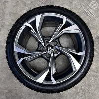 18 inch originele velgen + zomerbanden Audi A3 S3 8Y 8Y0601025H set 3