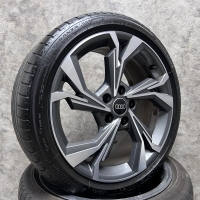 18 inch originele velgen + zomerbanden Audi A3 S3 8Y 8Y0601025H set 3