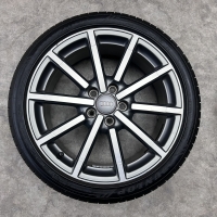 18 inch originele S line velgen + zomerbanden Audi A3 8V0601025AM set 2